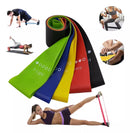 Kit 5 Faixa Elástica Super Mini Band Para Treino Exercícios